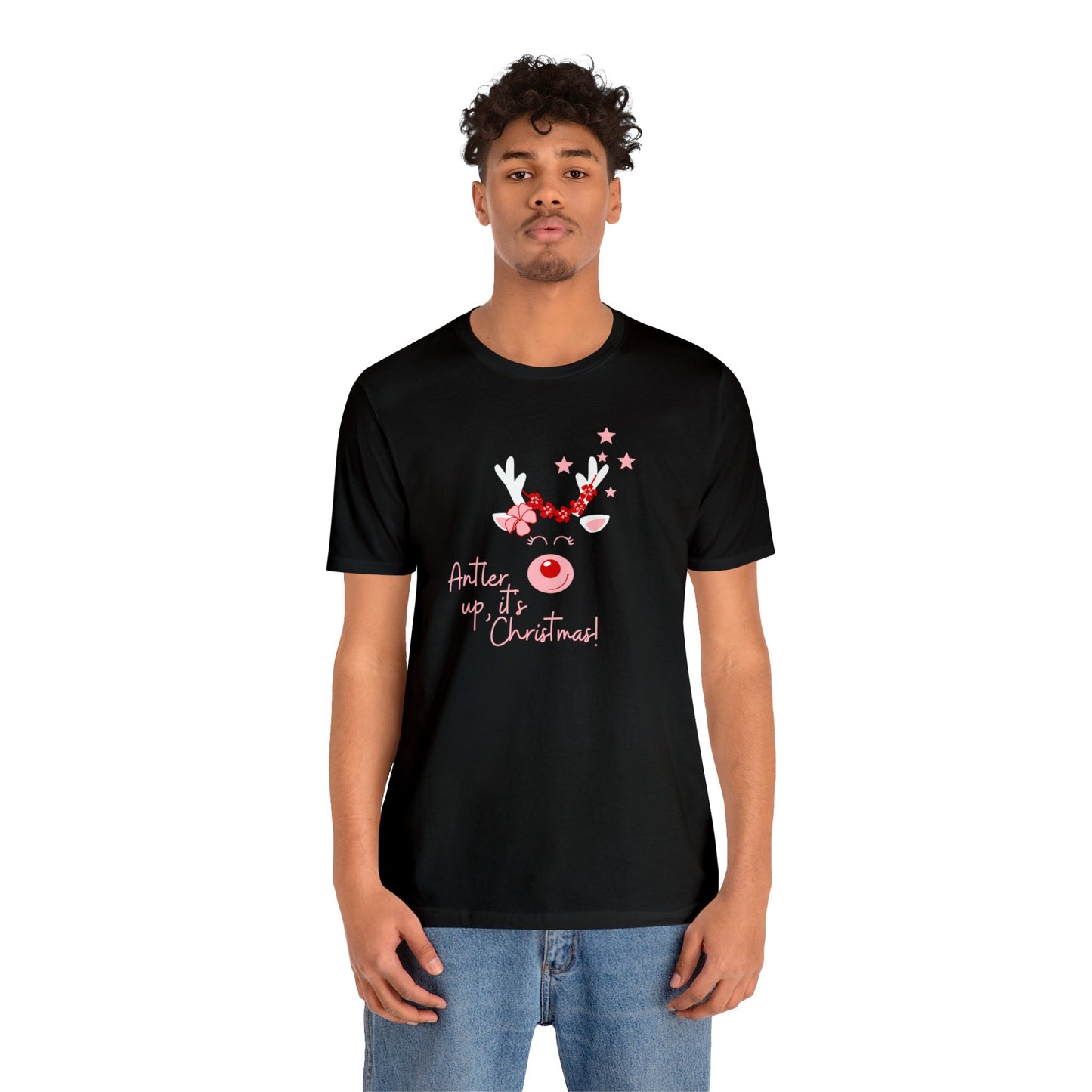 Antler Up its Christmas Reindeer Tee