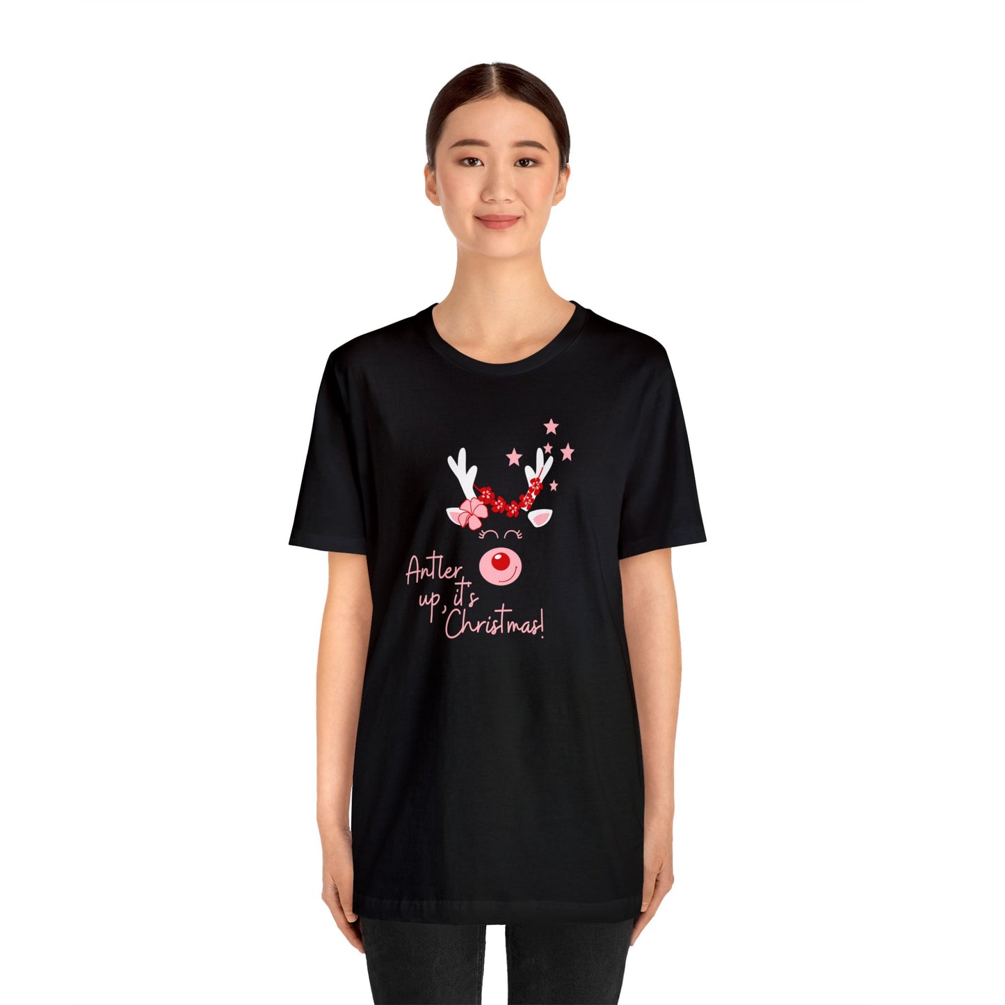 Antler Up its Christmas Reindeer Tee