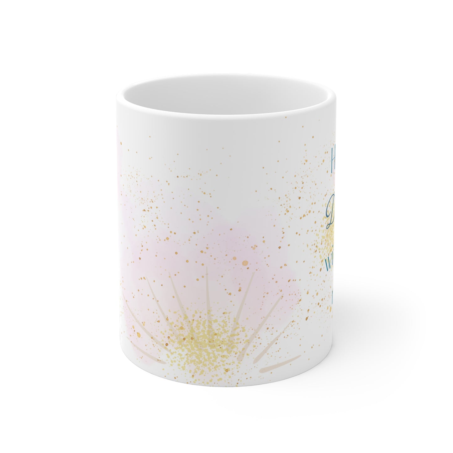 Happiness Dances Within Every Moment Jumbo Mug, 20oz