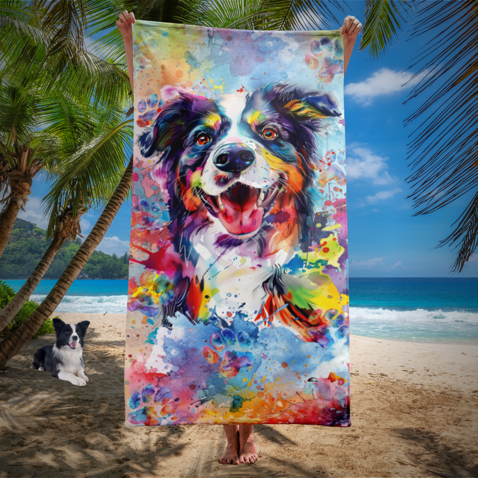 Caroline's Treasures CK6694GF Bandera De Perro Scotch Collie