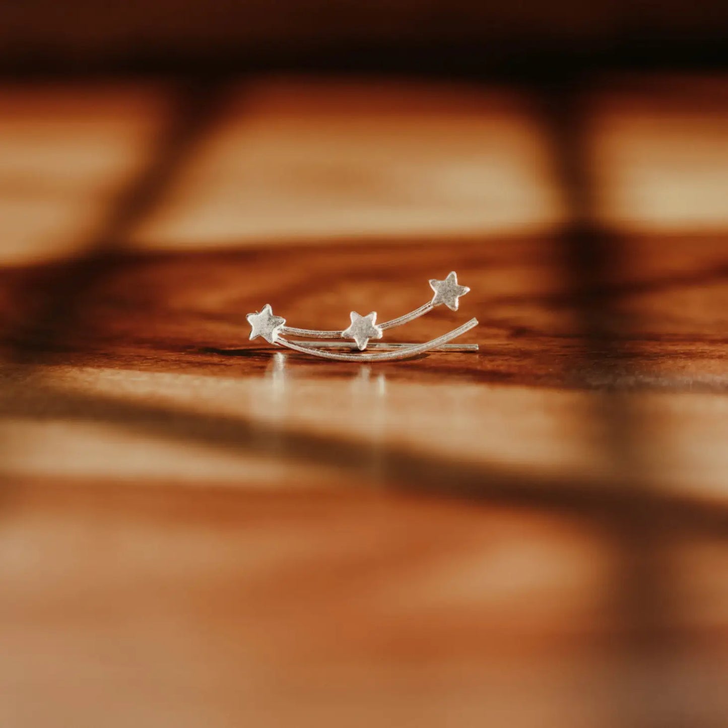 Shooting Star Ear Climber | Sterling Silver