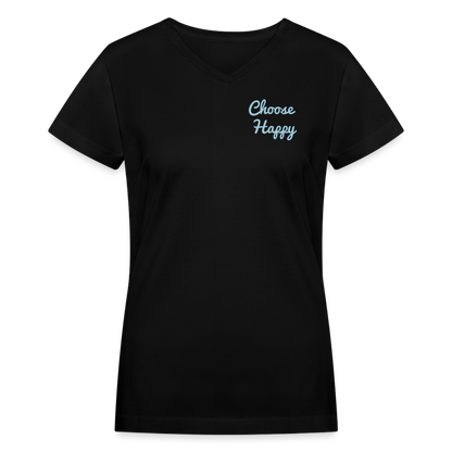 Choose Happy - black