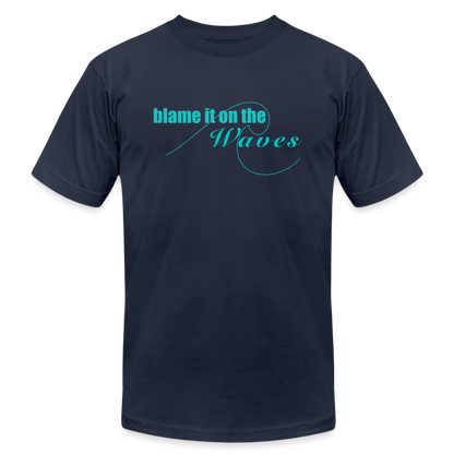 Blame it on the Waves - navy